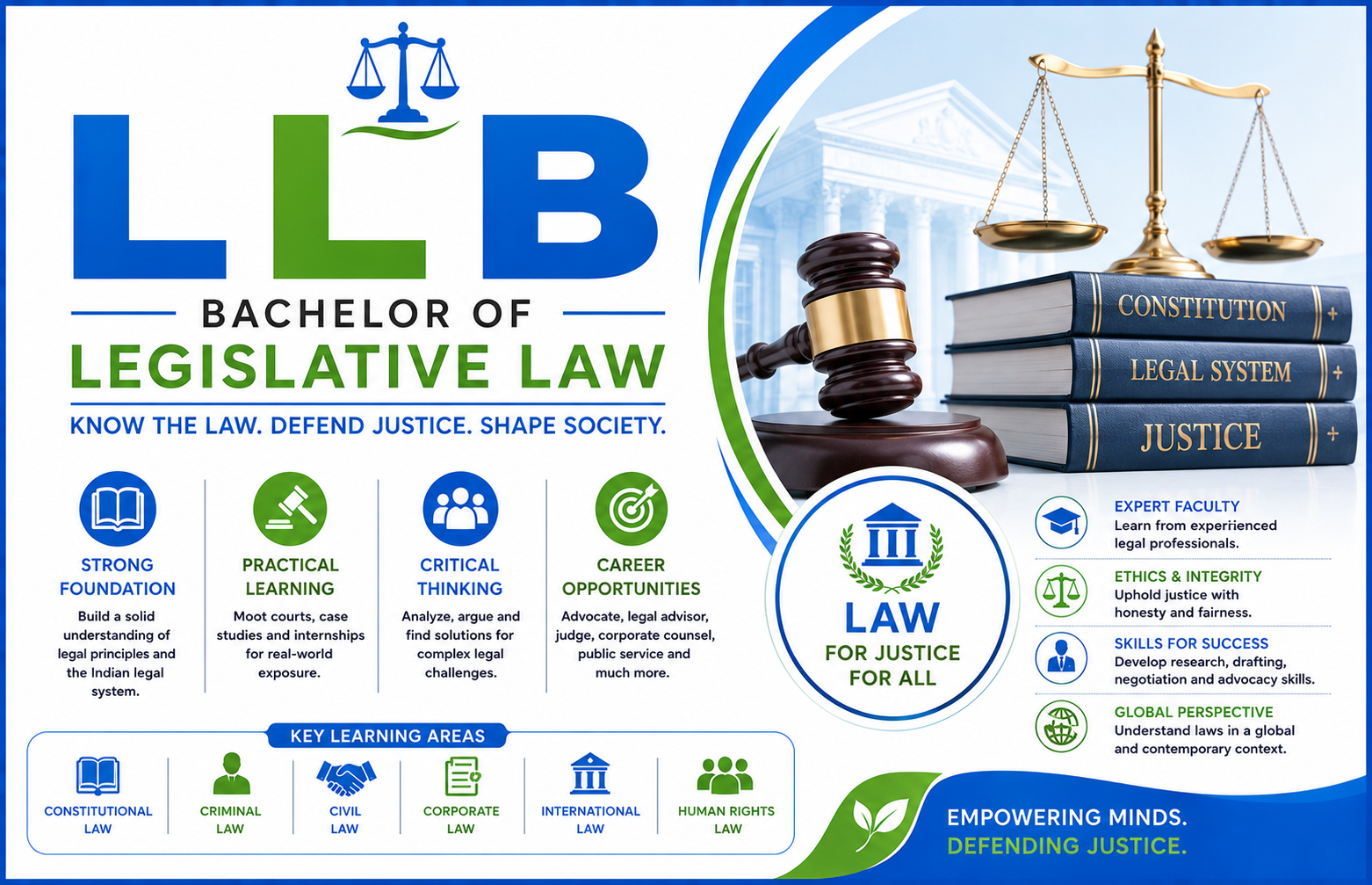 LLB (BACHELOR OF LEGISLATIVE LAW)